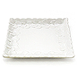 Plain Square Frangipani Plate